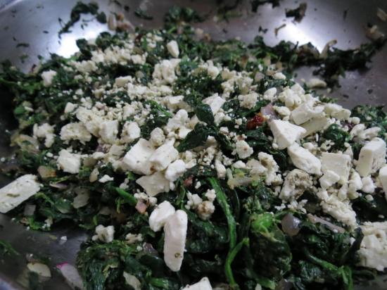 spinach and feta